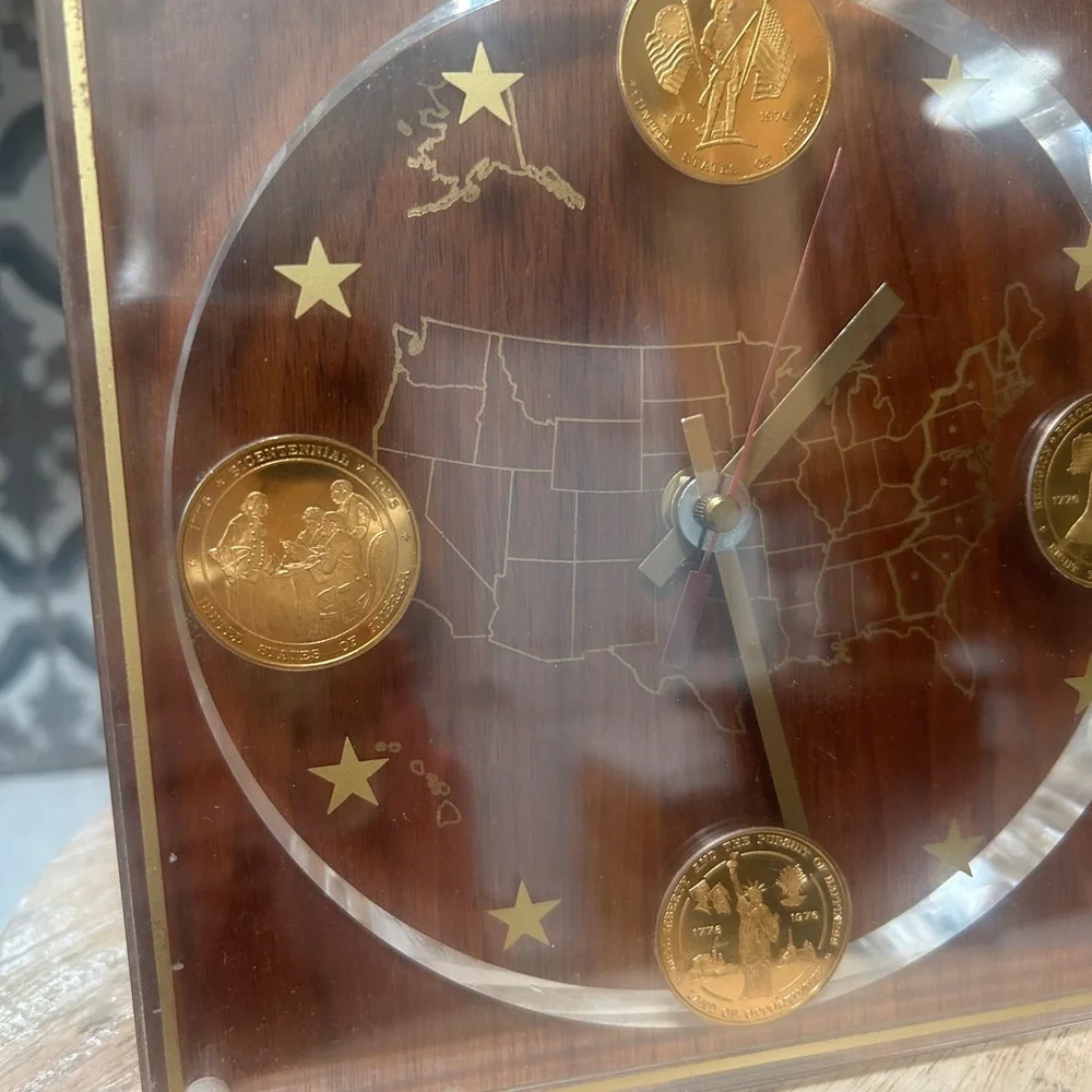 RARE-Limited Edition 1976 Marion Kay Clock, Model 76 M.K.Summers “Bicentennial”